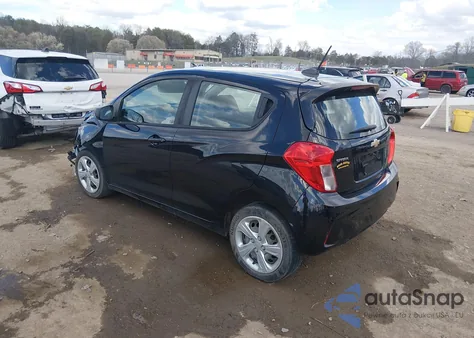 2019 Chevrolet Spark Ls Cvt из США, поврежденный, VIN KL8CB6SA7KC727243